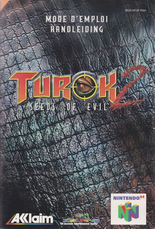 Turok 2: Seeds of Evil cover or packaging material - MobyGames