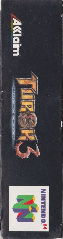 Spine/Sides for Turok 3: Shadow of Oblivion (Nintendo 64): Left