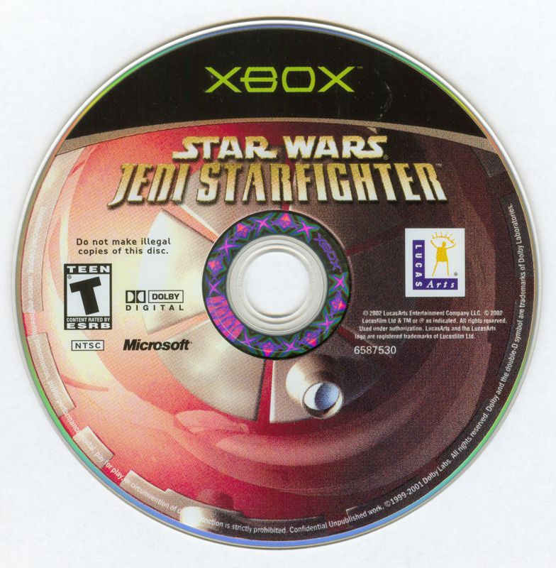 Media for Star Wars: Jedi Starfighter (Xbox)
