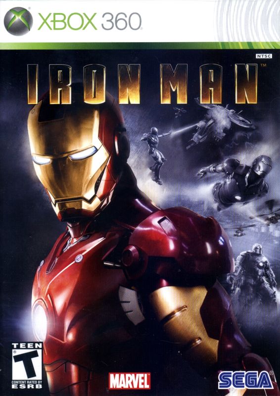 Front Cover for Iron Man (Xbox 360)
