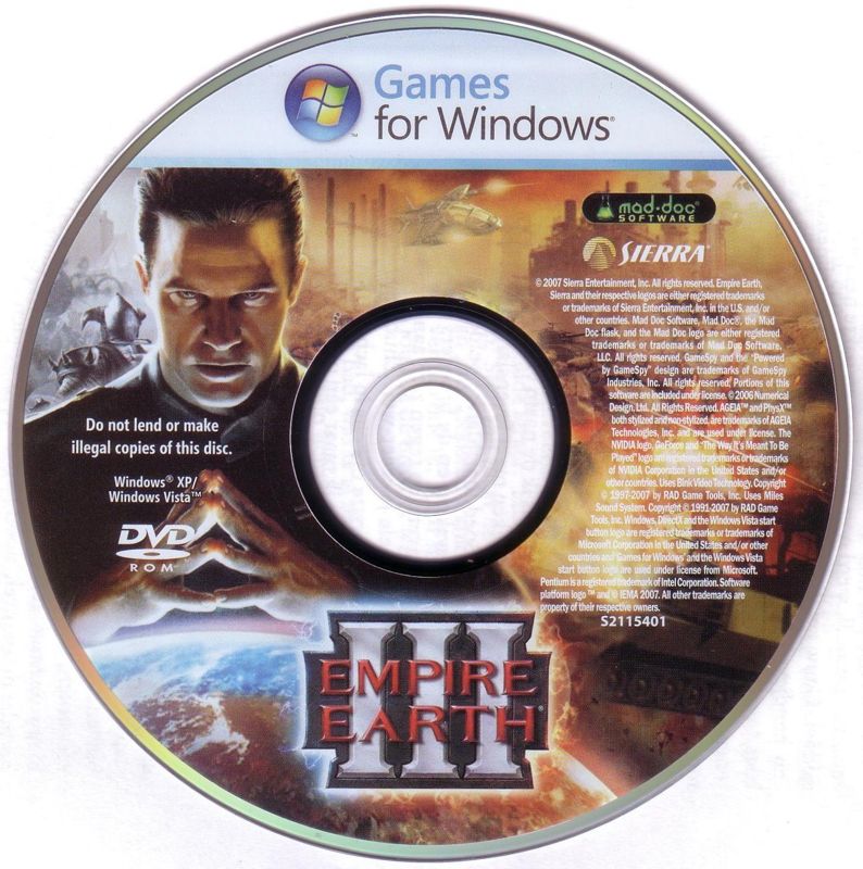 Media for Empire Earth III (Windows)