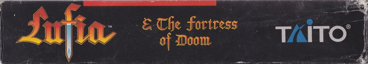 Spine/Sides for Lufia & the Fortress of Doom (SNES): Top