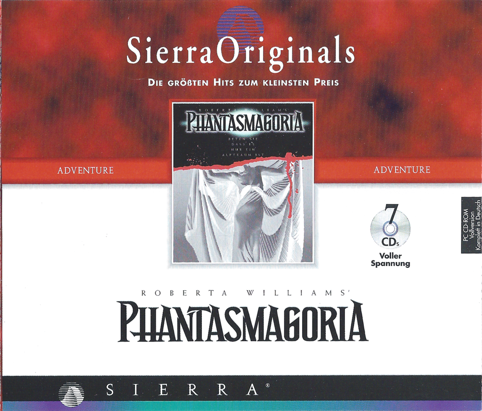 Other for Roberta Williams' Phantasmagoria (DOS and Windows and Windows 3.x) (Sierra Originals release): Jewel Case 2 - Front