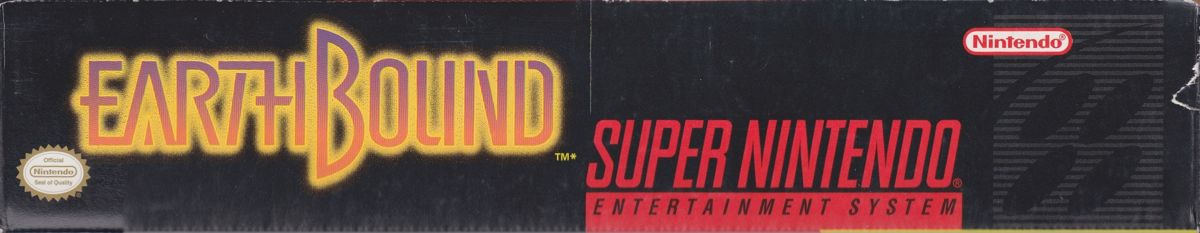 Spine/Sides for EarthBound (SNES): Top