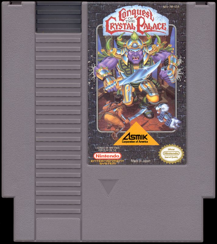 Media for Conquest of the Crystal Palace (NES)