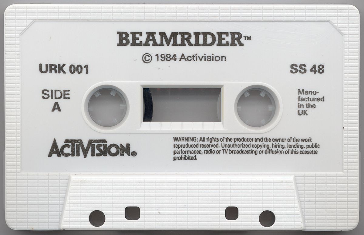 Media for Beamrider (ZX Spectrum) (Hard plastic case)