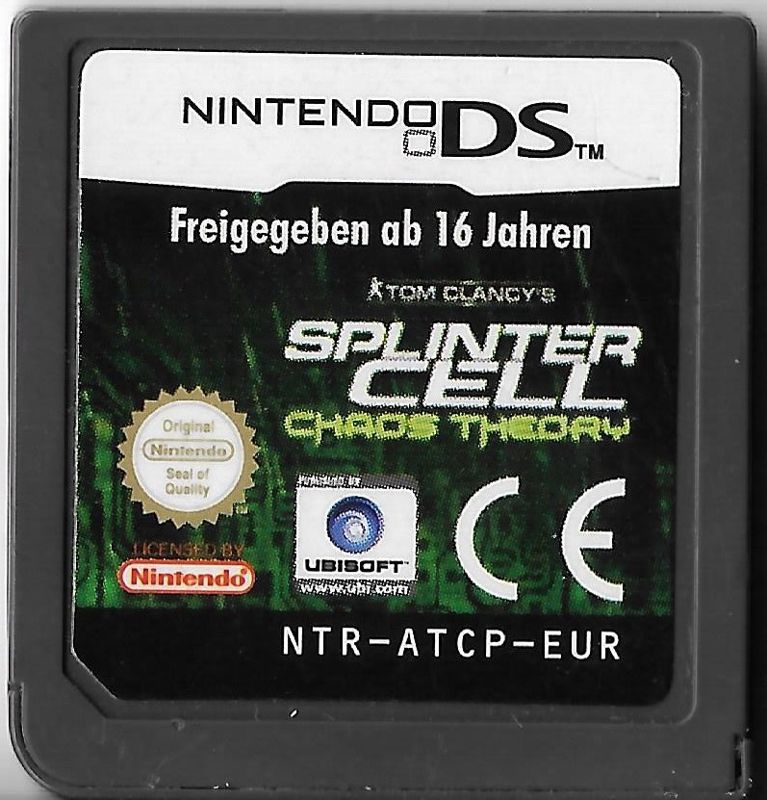 Media for Tom Clancy's Splinter Cell: Chaos Theory (Nintendo DS)