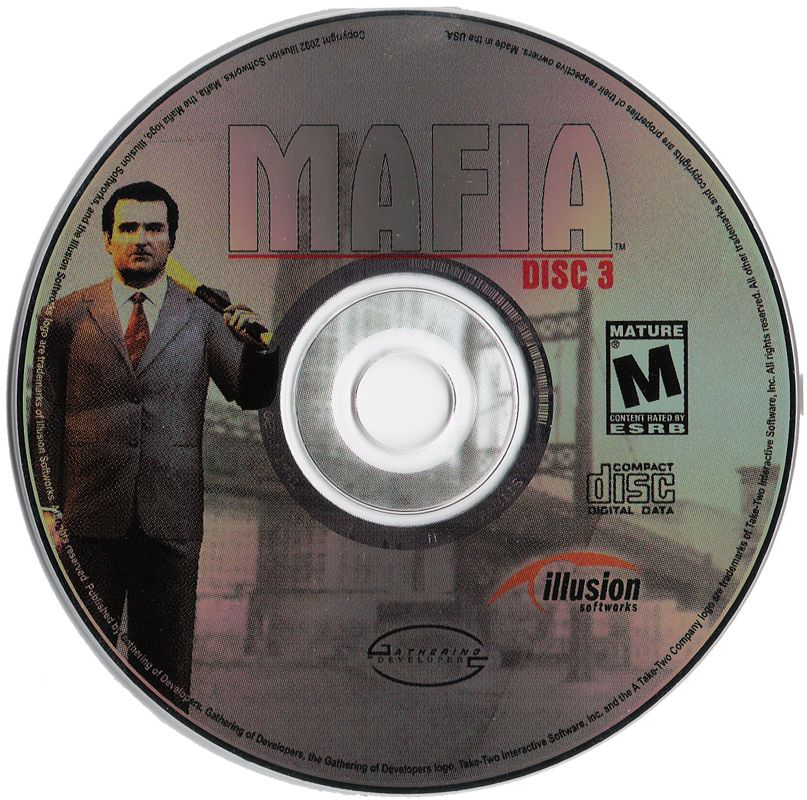 Media for Mafia (Windows): Disc 3