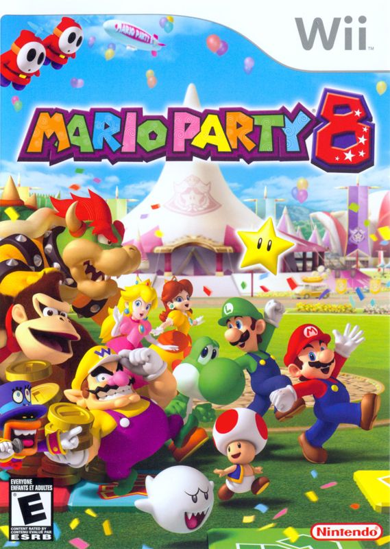 Front Cover for Mario Party 8 (Wii)