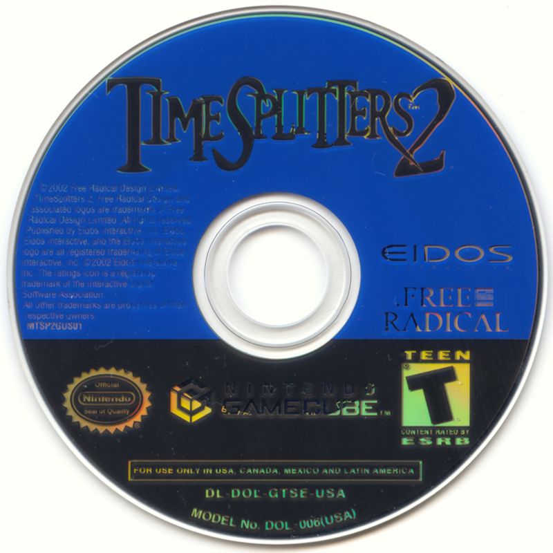 Media for TimeSplitters 2 (GameCube)