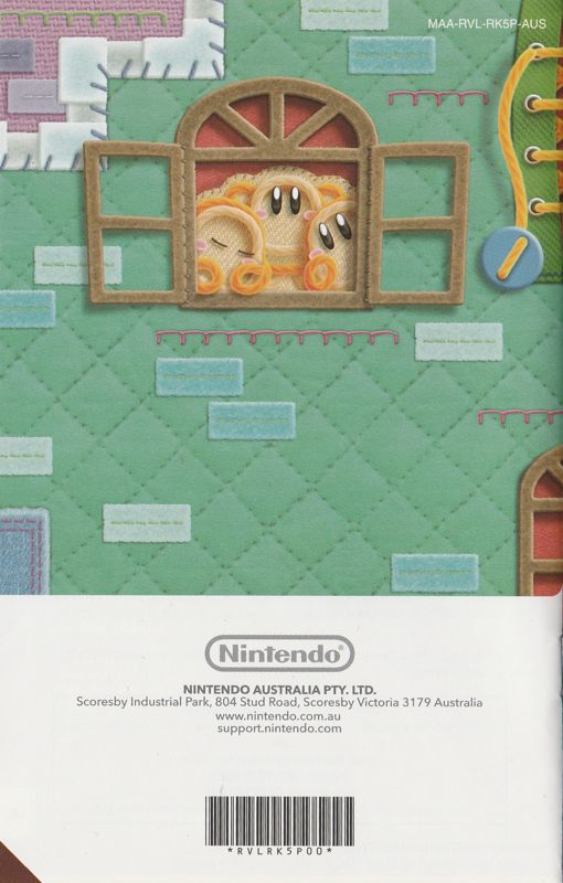 Kirby's Epic Yarn cover or packaging material MobyGames