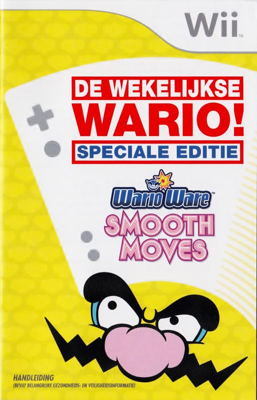 Manual for WarioWare: Smooth Moves (Wii) (Nintendo Selects edition): Front