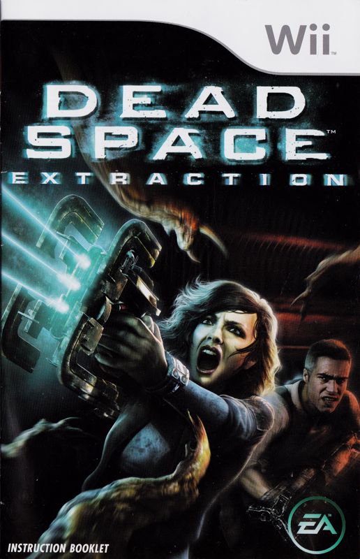 Manual for Dead Space: Extraction (Wii) (European English release): Front