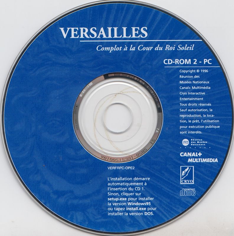 Media for Versailles 1685 (DOS and Windows) (New version enhanced for Windows 95): Disc 2