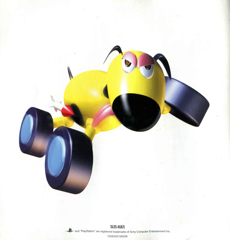 Manual for Space Station Silicon Valley (PlayStation): Back