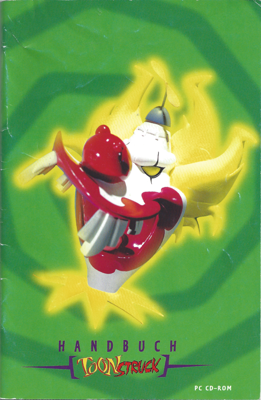 Manual for Toonstruck (DOS): Front