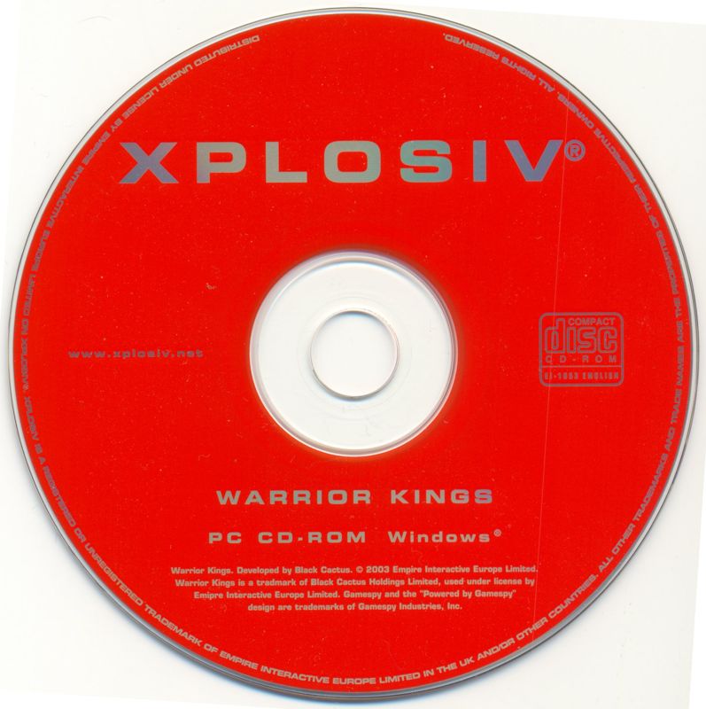Media for Warrior Kings (Windows) (Xplosiv release)