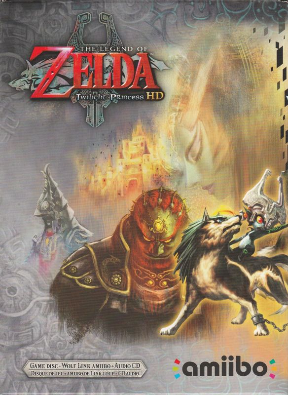 Spine/Sides for The Legend of Zelda: Twilight Princess HD (Limited Edition) (Wii U): Left