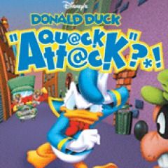 Front Cover for Disney's Donald Duck: Goin' Quackers (PlayStation 3) (Downloadable PS2 classic)