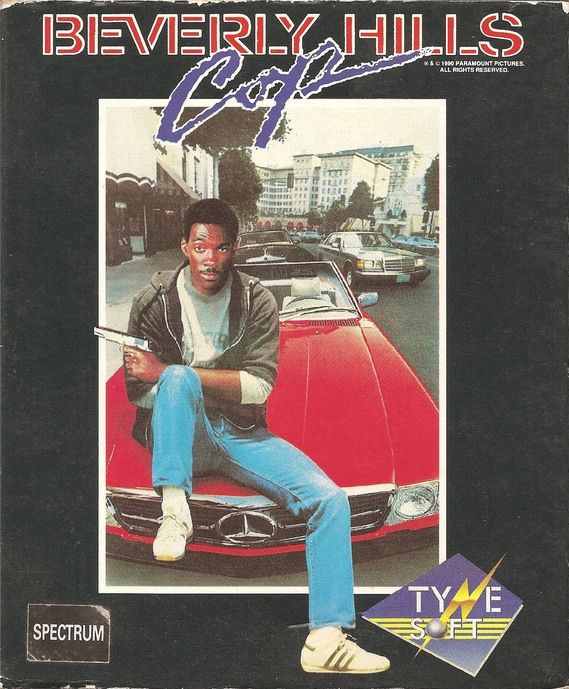 Front Cover for Beverly Hills Cop (ZX Spectrum)