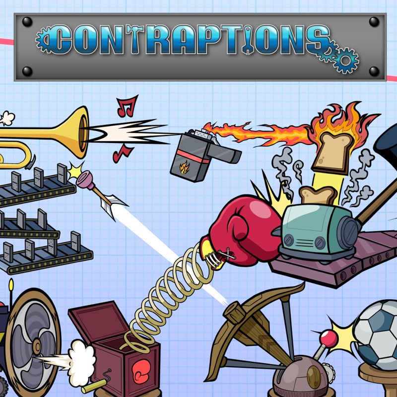 Front Cover for Contraptions (Nintendo Switch) (download release)