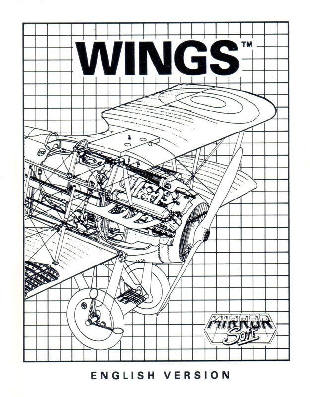 Manual for Wings (Amiga)