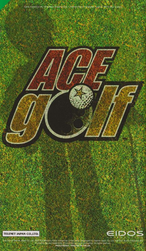 Manual for Swingerz Golf (GameCube): Back