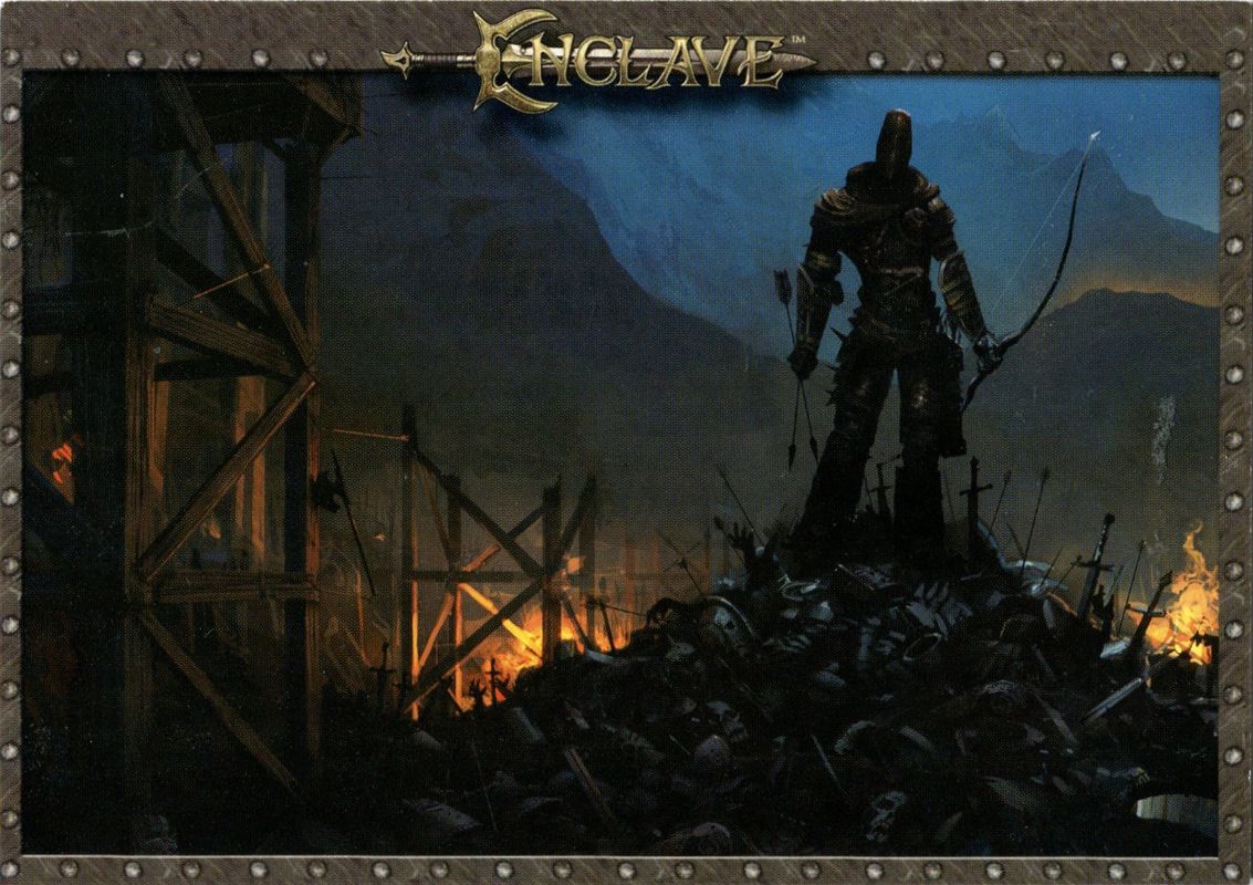 Extras for Enclave (Windows) (DVD-ROM release): Card 6 - Front