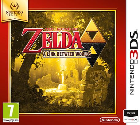 Front Cover for The Legend of Zelda: A Link Between Worlds (Nintendo 3DS) (eShop release)