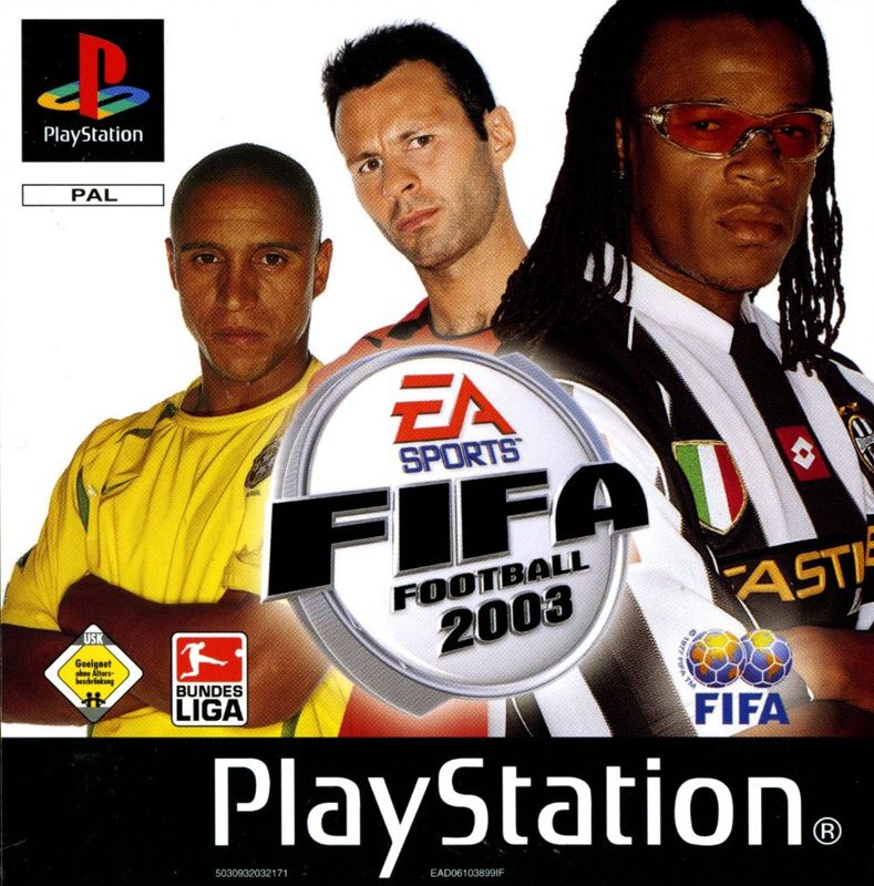 Front Cover for FIFA Soccer 2003 (PlayStation)