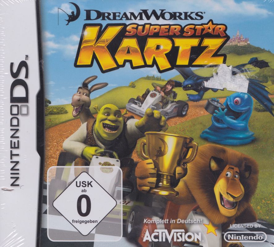 Front Cover for DreamWorks Super Star Kartz (Nintendo DS)