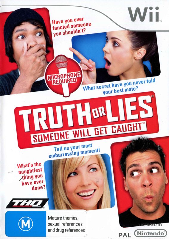 Front Cover for Truth or Lies (Wii)