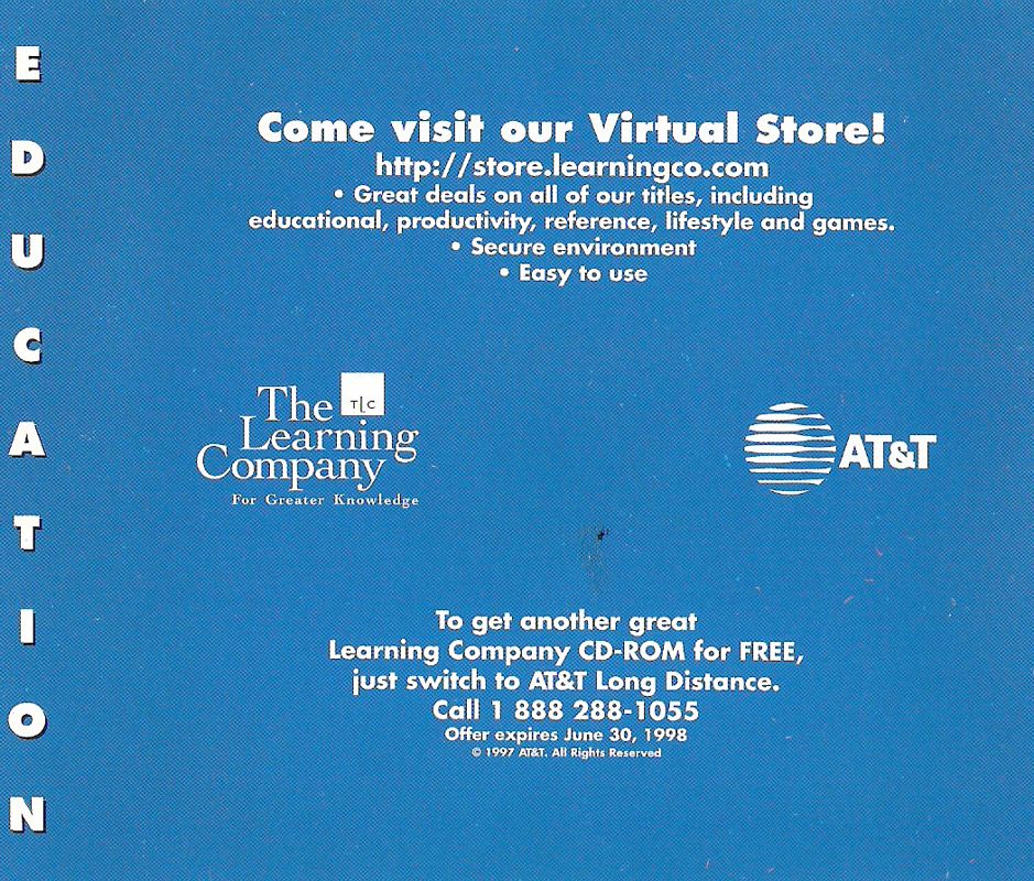 Inside Cover for The Yukon Trail (Macintosh and Windows 16-bit)