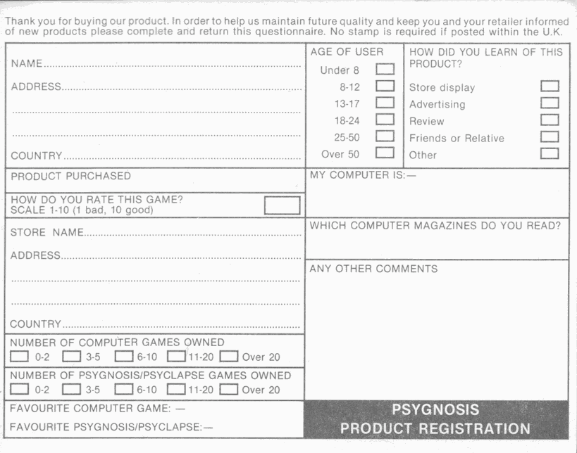 Blood Money cover or packaging material MobyGames