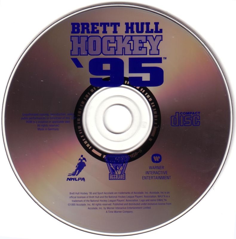 Media for Brett Hull Hockey 95 (DOS)