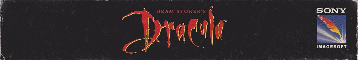 Spine/Sides for Bram Stoker's Dracula (SNES): Bottom