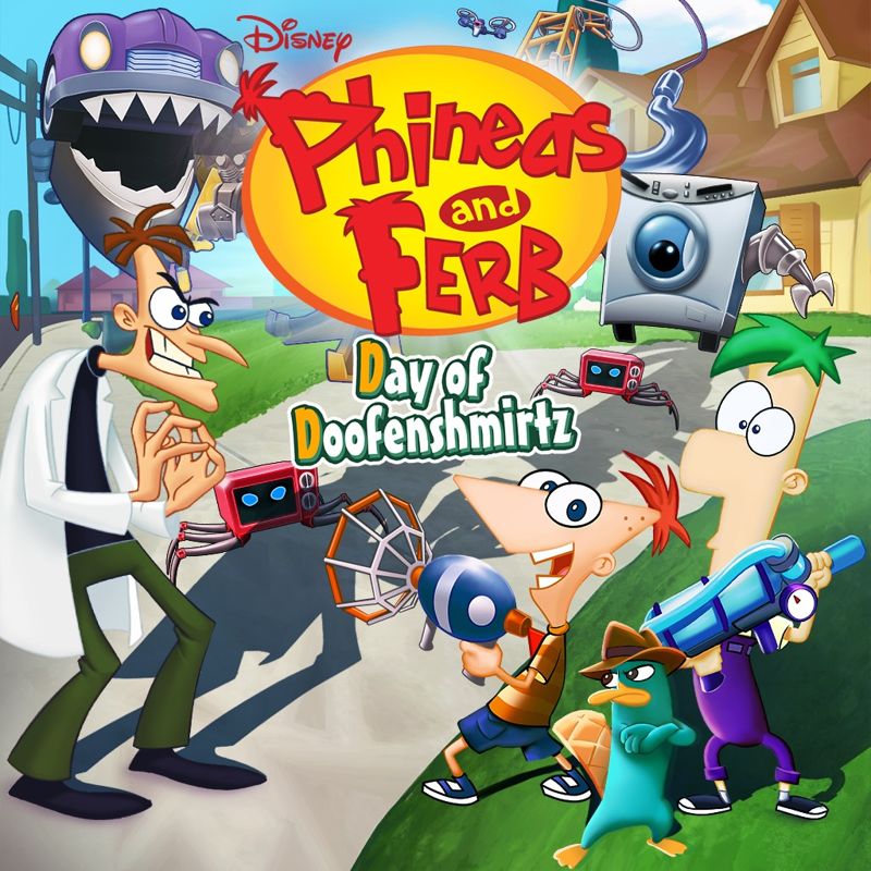 Front Cover for Phineas and Ferb: Day of Doofenshmirtz (PS Vita) (PSN (SEN) release)