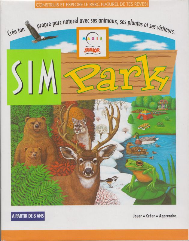 Front Cover for SimPark (Windows and Windows 3.x)