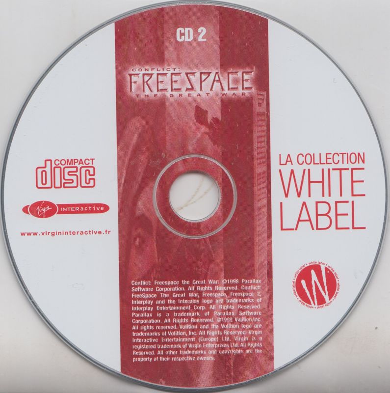 Media for Descent: Freespace - The Great War + Freespace 2 (Windows): Disc 2