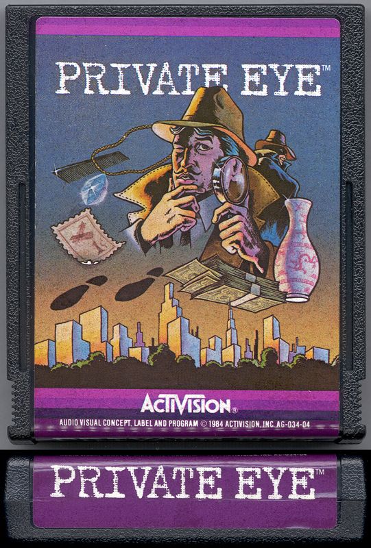 Media for Private Eye (Atari 2600)