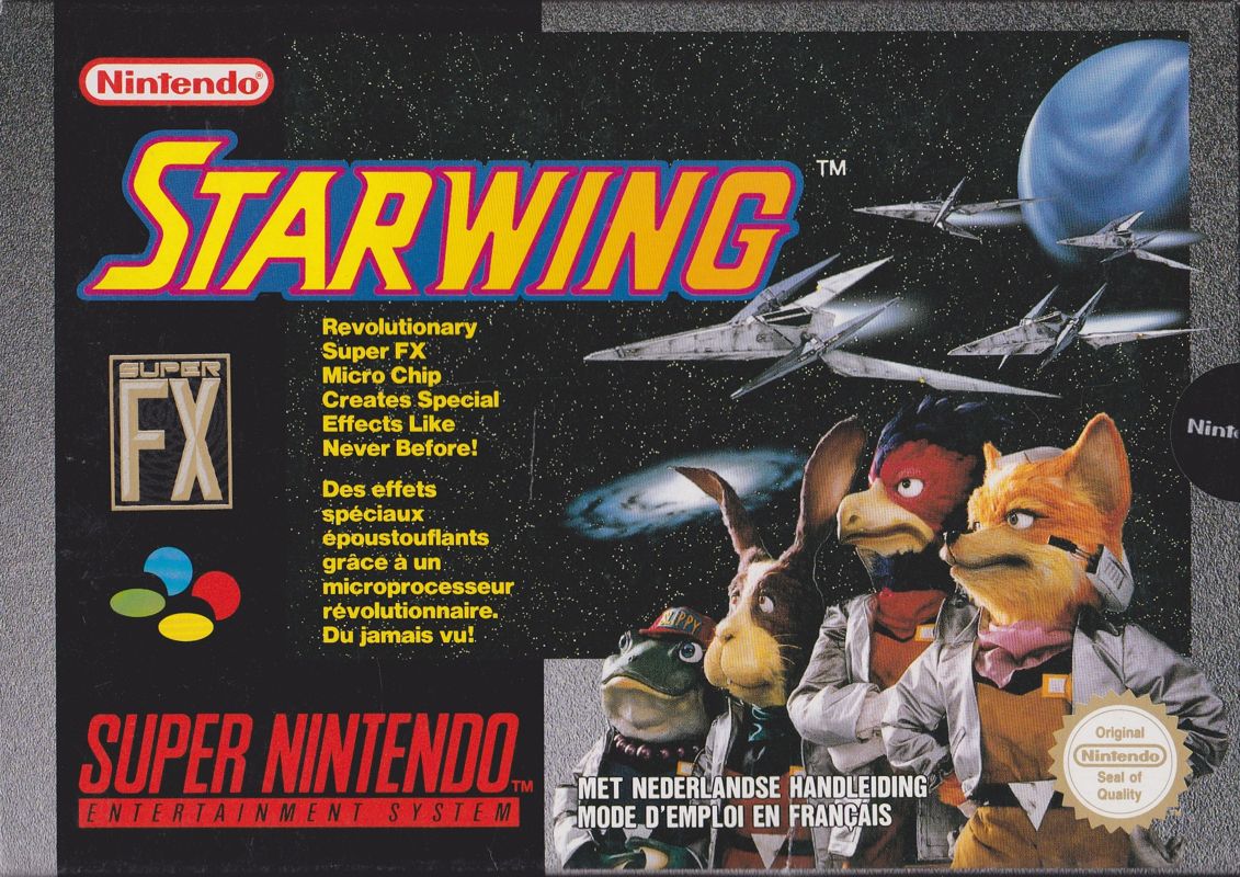 Front Cover for Star Fox (SNES)