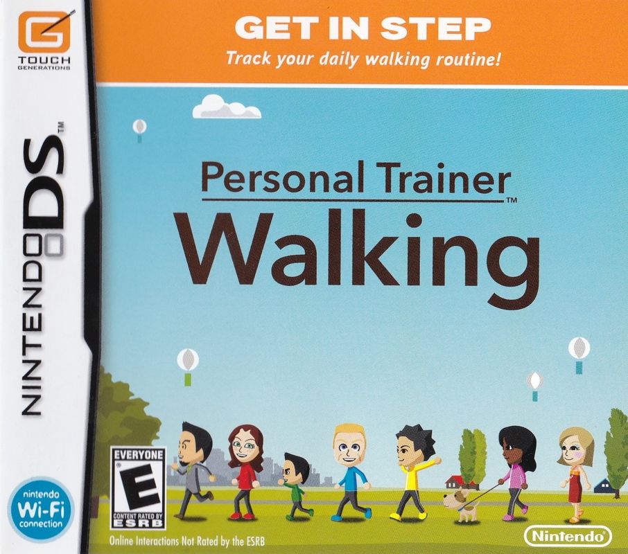 Other for Personal Trainer: Walking (Nintendo DS): DS Case - Front