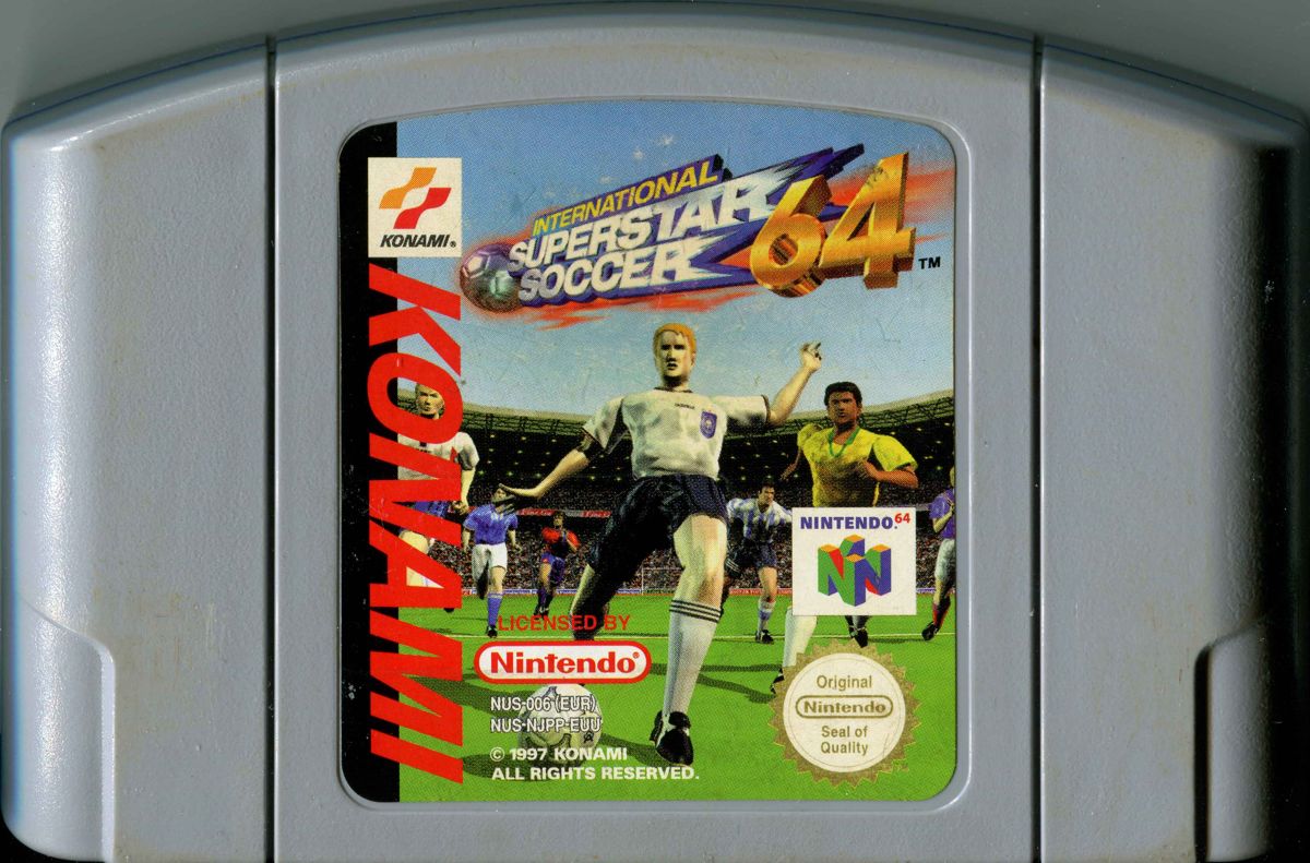 Media for International Superstar Soccer 64 (Nintendo 64)