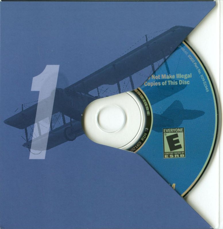 Other for Microsoft Flight Simulator 2004: A Century of Flight (Windows): Disc Holder - Disc 1 Pocket