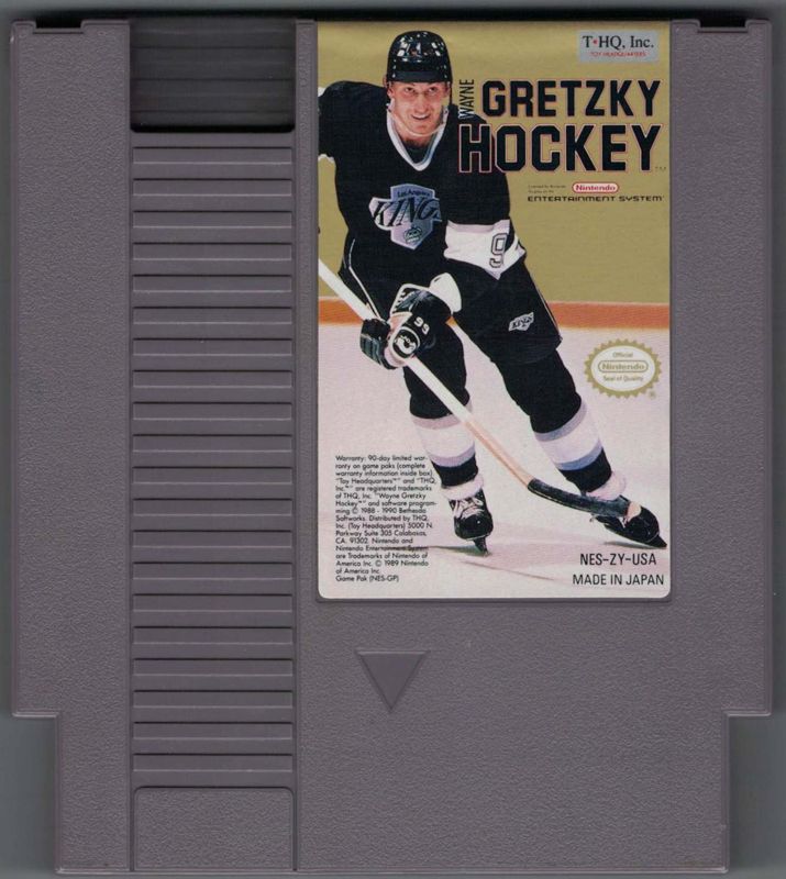Media for Wayne Gretzky Hockey (NES)