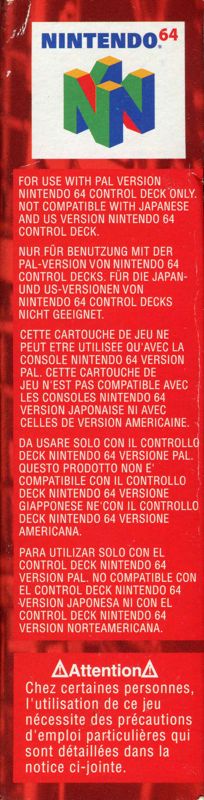 Spine/Sides for Monster Truck Madness 64 (Nintendo 64): Right