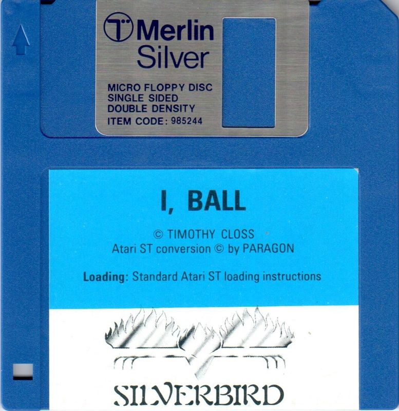 Media for I, Ball (Atari ST)