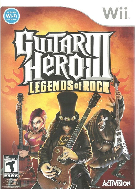 Other for Guitar Hero III: Legends of Rock (Wii) (Bundled with guitar controller): Keep Case - Front