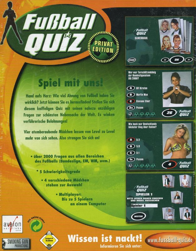 Back Cover for Football Strip (Windows)