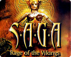 Front Cover for Saga: Rage of the Vikings (Windows) (GameTap release)